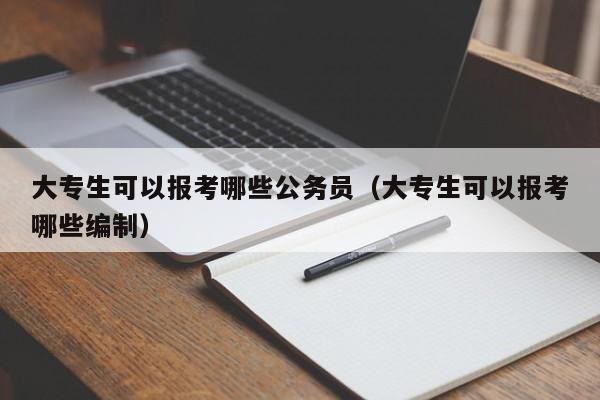 大专生可以报考哪些公务员（大专生可以报考哪些编制）