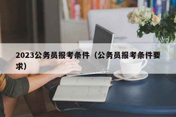 2023公务员报考条件（公务员报考条件要求）