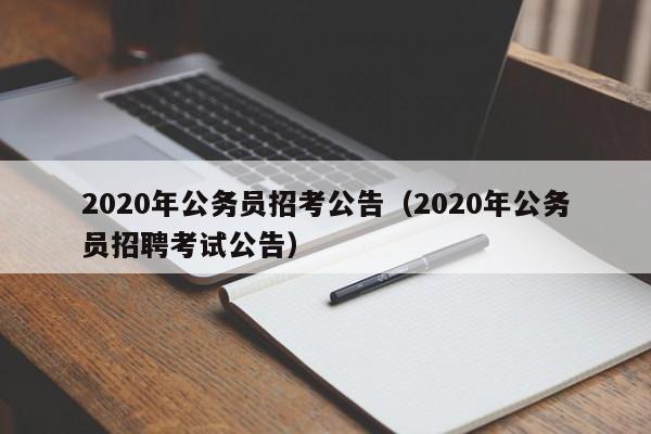 2020年公务员招考公告（2020年公务员招聘考试公告）