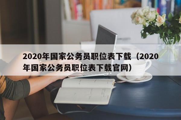 2020年国家公务员职位表下载（2020年国家公务员职位表下载官网）