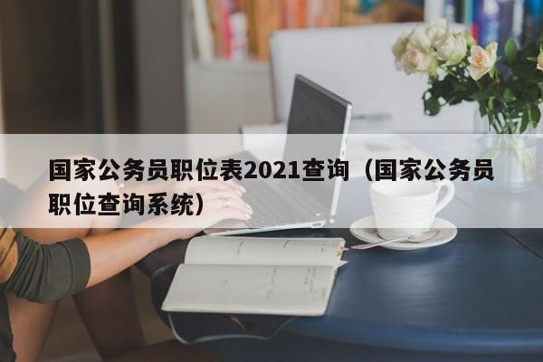 国家公务员职位表2021查询（国家公务员职位查询系统）