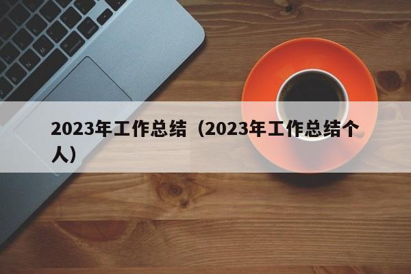 2023年工作总结（2023年工作总结个人）