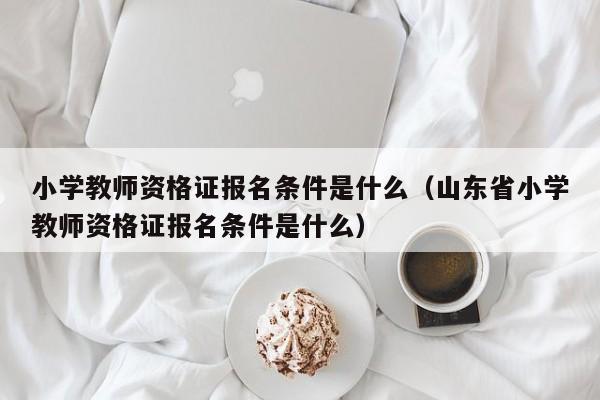 小学教师资格证报名条件是什么（山东省小学教师资格证报名条件是什么）