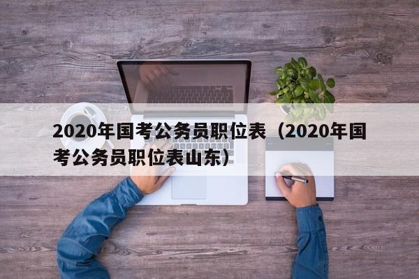 2020年国考公务员职位表（2020年国考公务员职位表山东）