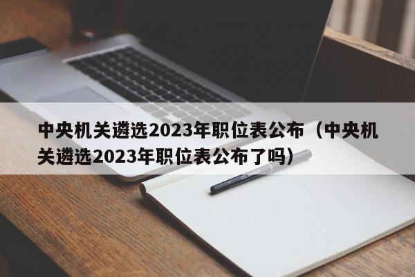 中央机关遴选2023年职位表公布（中央机关遴选2023年职位表公布了吗）